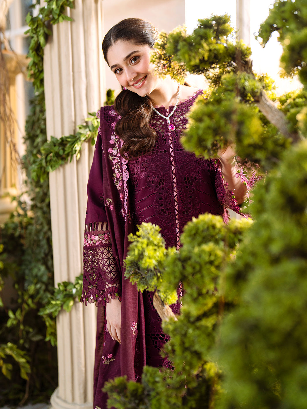 Durefishan Saleem - lixo Shirt, Trouser with Dupatta - COD | 50% OFF
