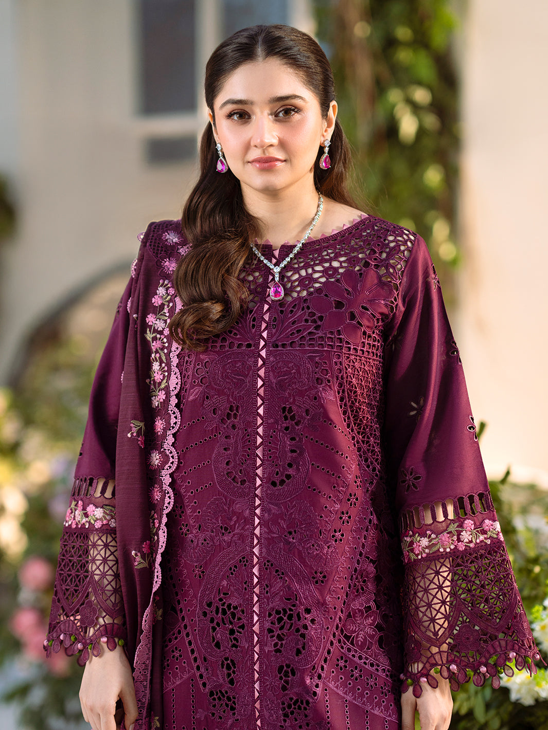 Durefishan Saleem - lixo Shirt, Trouser with Dupatta - COD | 50% OFF