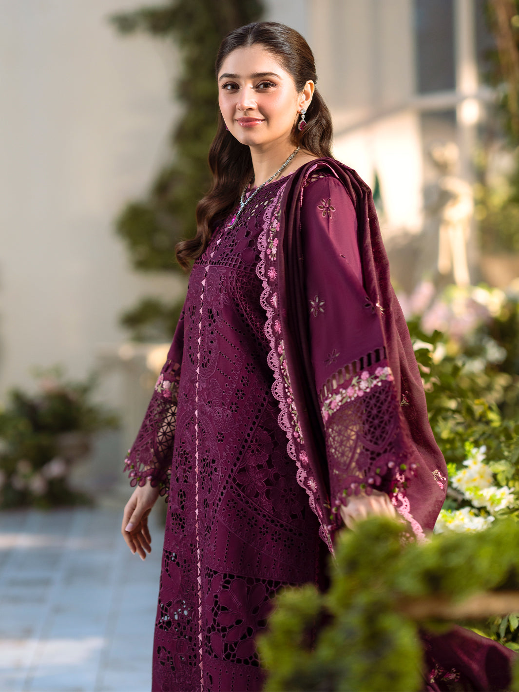 Durefishan Saleem - lixo Shirt, Trouser with Dupatta - COD | 50% OFF