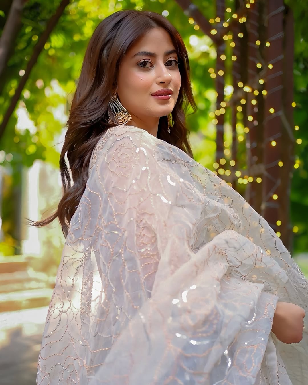 Sajal Ali - Dur - e - Najaf Pishwas with Dupatta | 30% OFF
