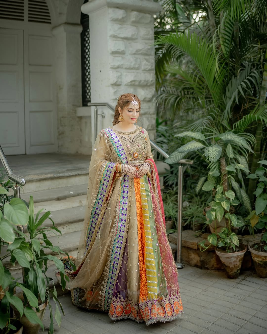 Neelam Muneer - Mesuri Shirt, Lehenga and Dupatta Outfit | COD | 50% OFF