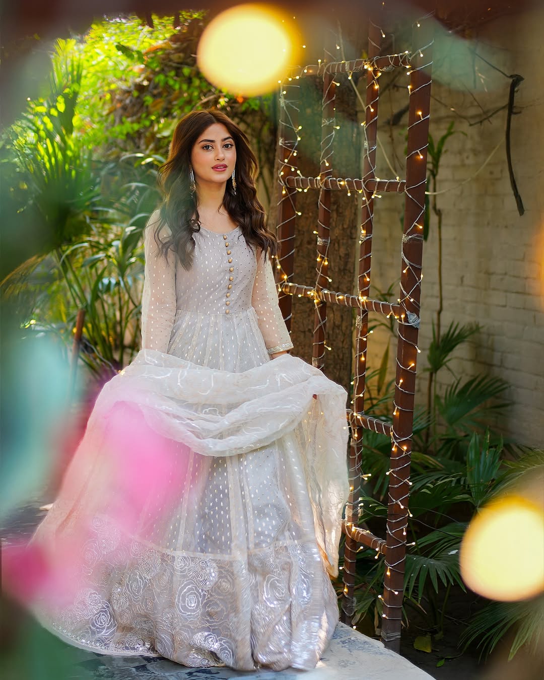 Sajal Ali - Dur - e - Najaf Pishwas with Dupatta | 30% OFF