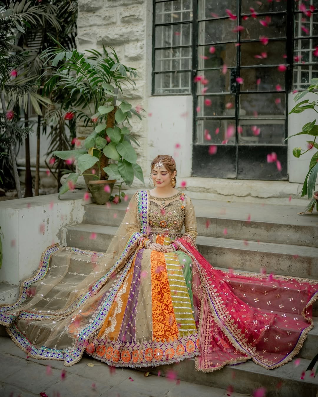 Neelam Muneer - Mesuri Shirt, Lehenga and Dupatta Outfit | COD | 50% OFF