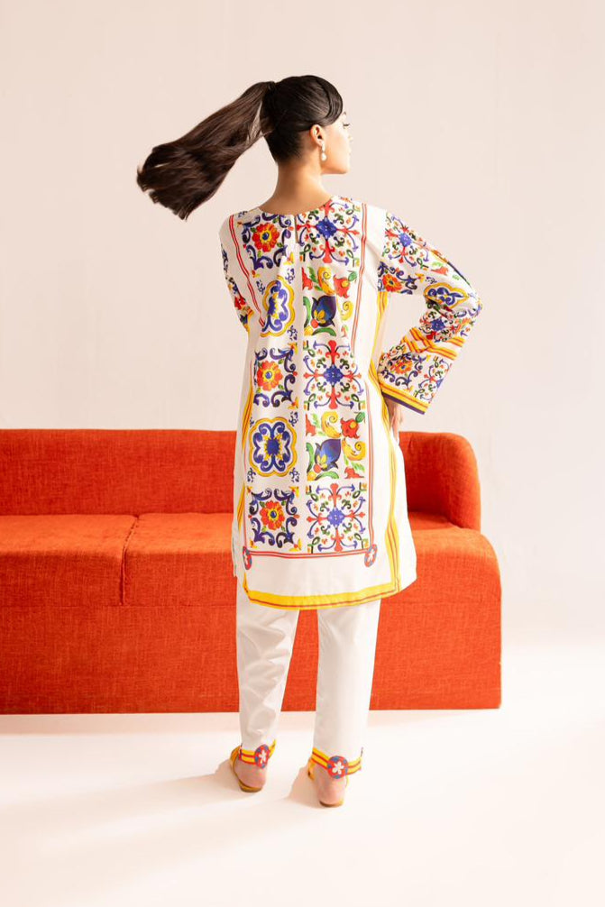 Multi Ayra Shirt and Trouser - COD | 30% OFF