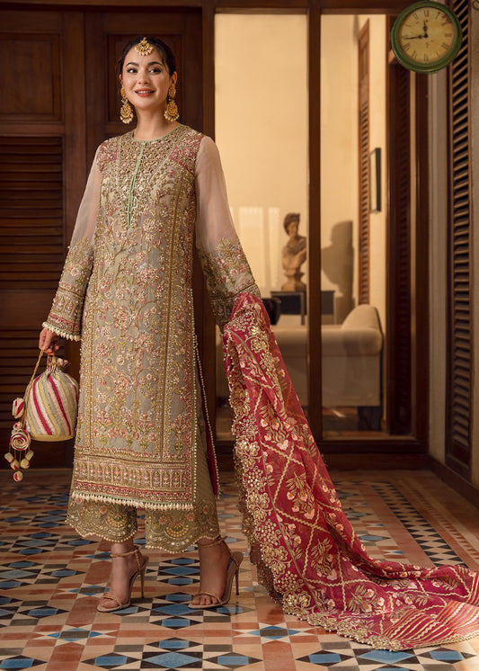 Hania Aamir - Amala Shirt, Flapper and Dupatta | COD | 30% OFF