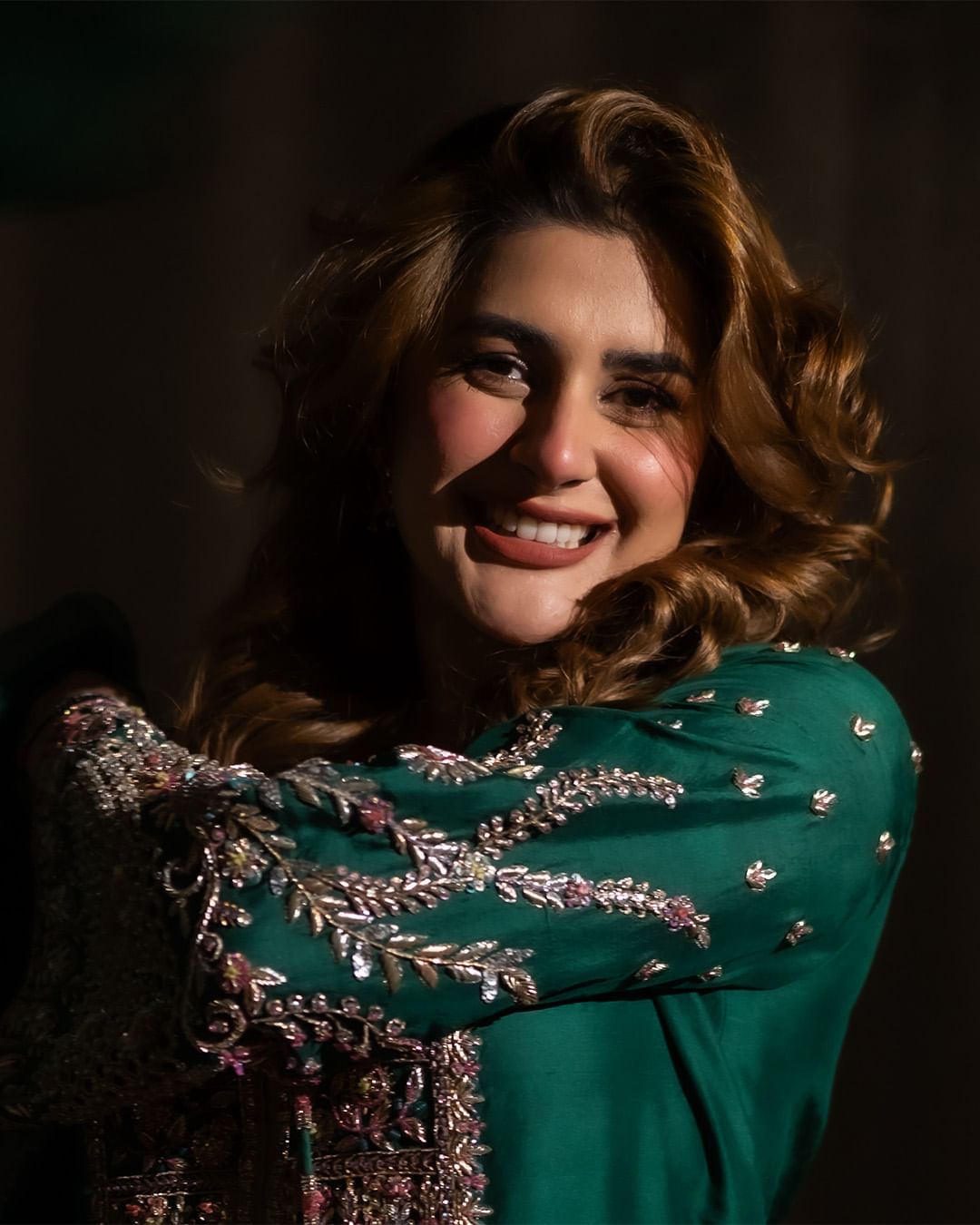 Kubra Khan - Mint Shirt, Trouser and Dupatta set - COD | 30% OFF