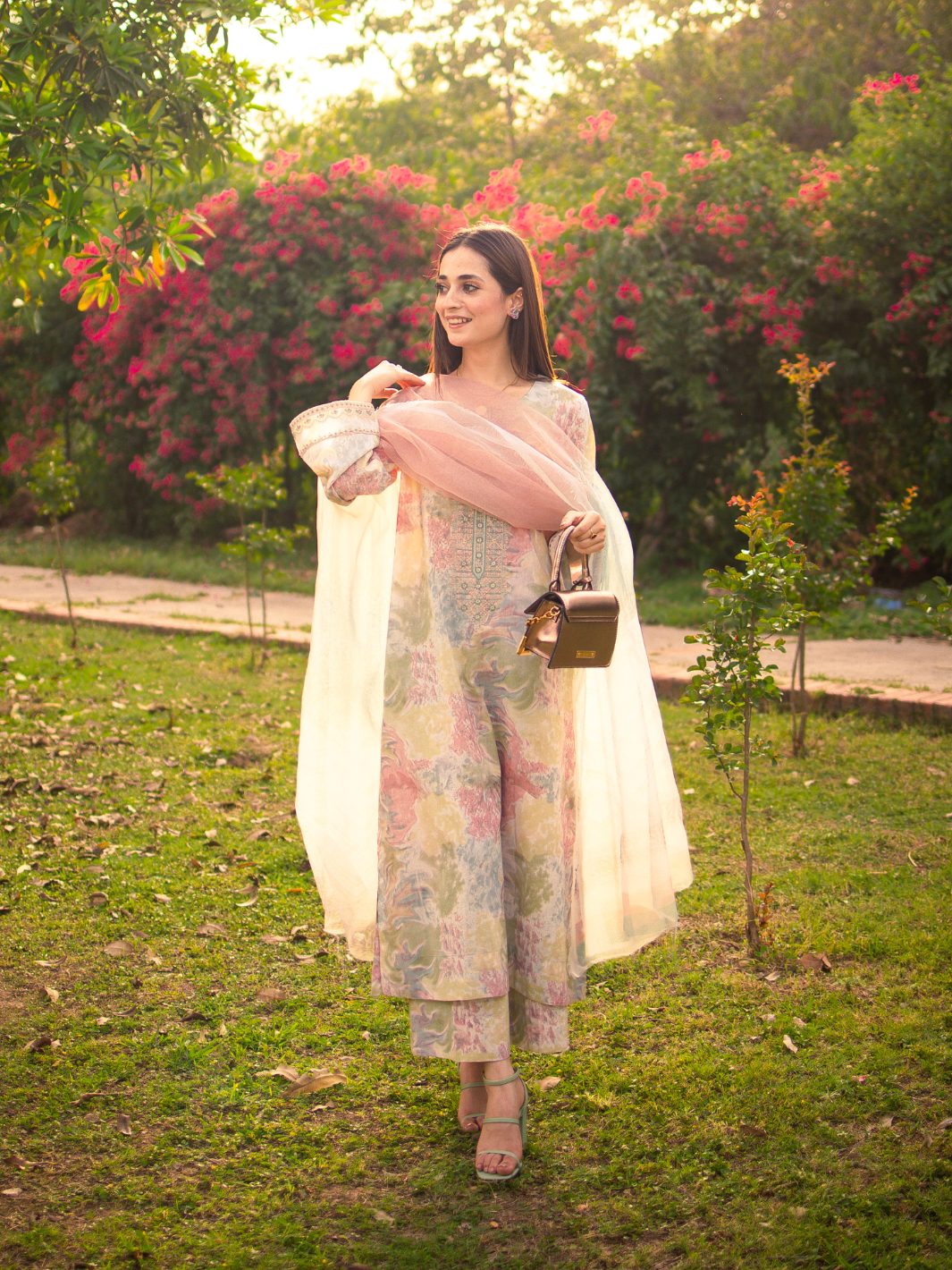 Hania Aamir Pastel Colors Pink Blush | COD | 30% OFF