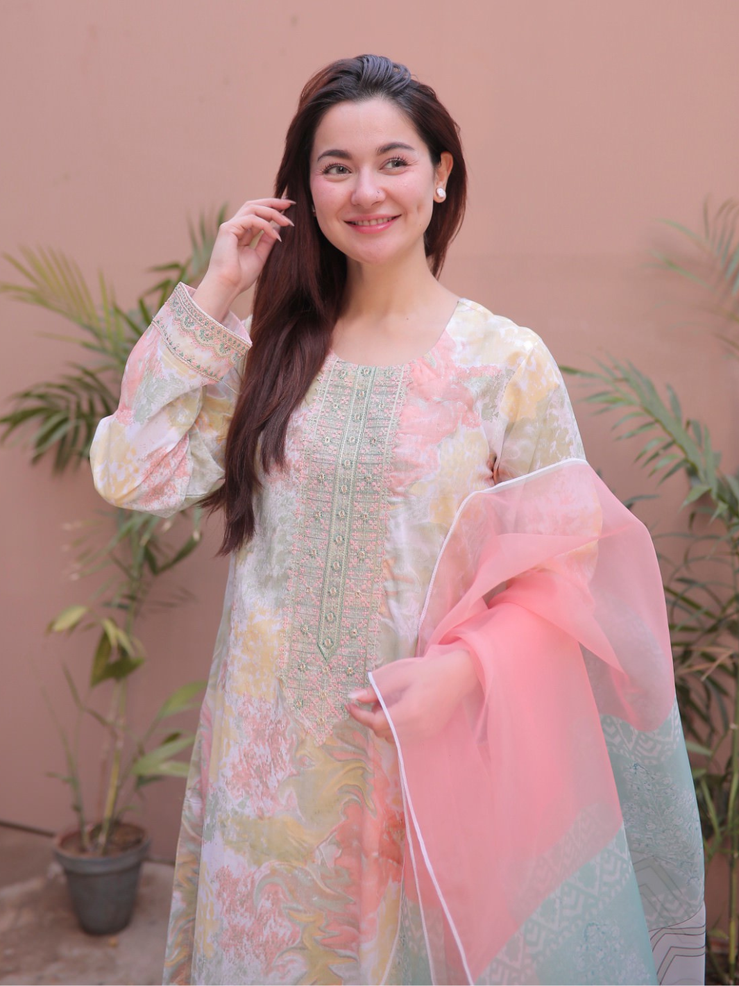 Hania Aamir Pastel Colors Pink Blush | COD | 30% OFF