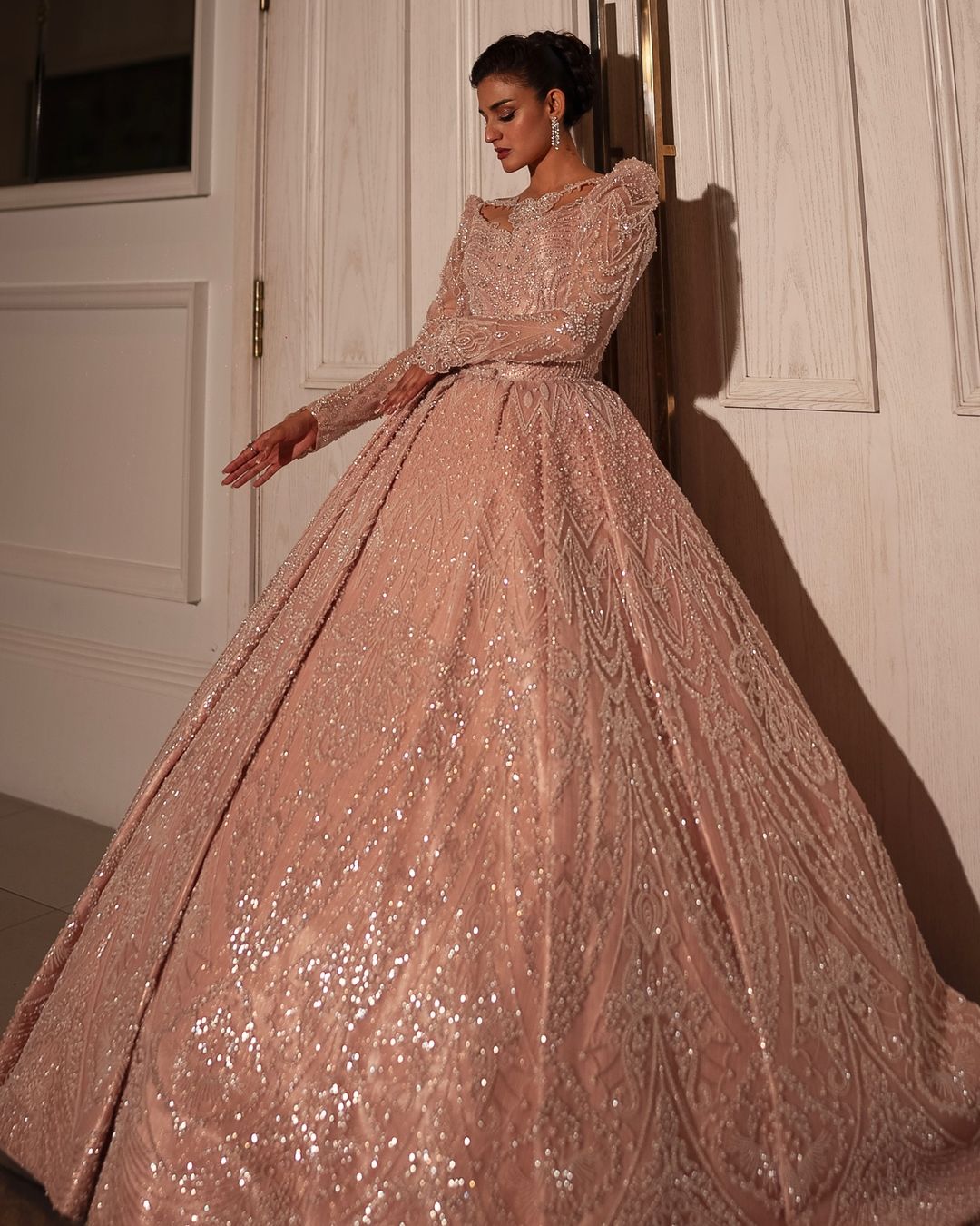 Hira Mani - Pinkish Gown | 70% OFF