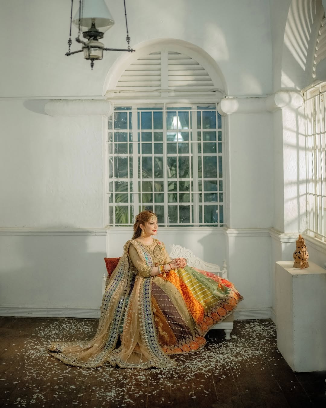 Neelam Muneer - Mesuri Shirt, Lehenga and Dupatta Outfit | COD | 50% OFF