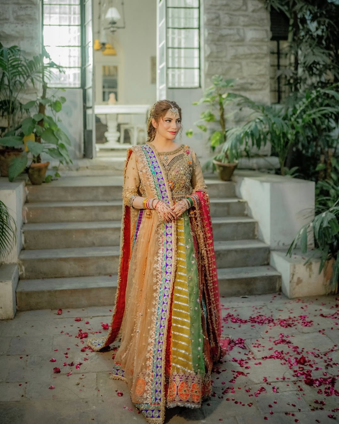 Neelam Muneer - Mesuri Shirt, Lehenga and Dupatta Outfit | COD | 50% OFF