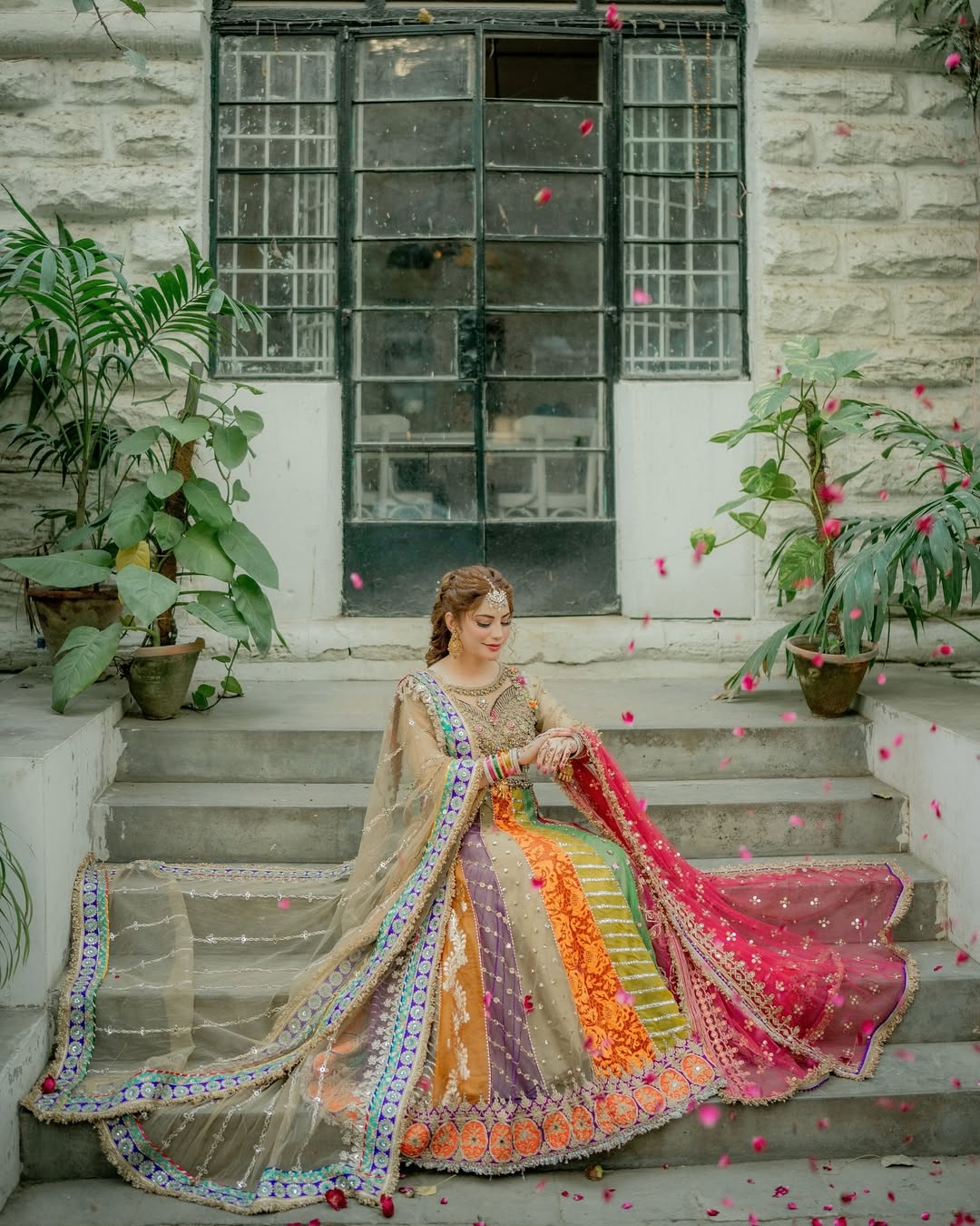 Neelam Muneer - Mesuri Shirt, Lehenga and Dupatta Outfit | COD | 50% OFF