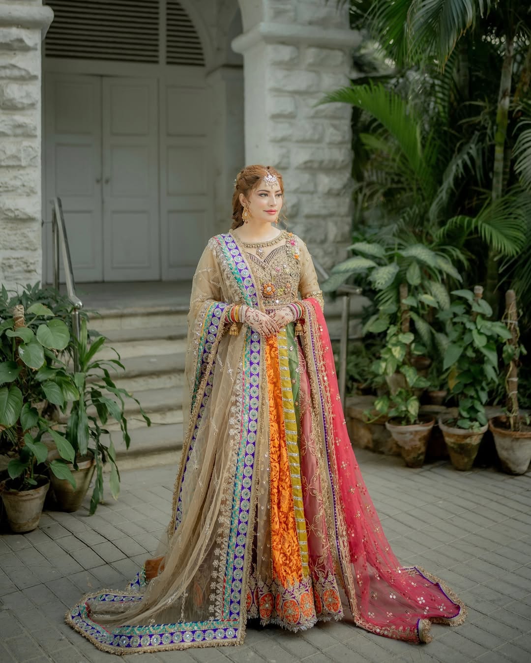 Neelam Muneer - Mesuri Shirt, Lehenga and Dupatta Outfit | COD | 50% OFF