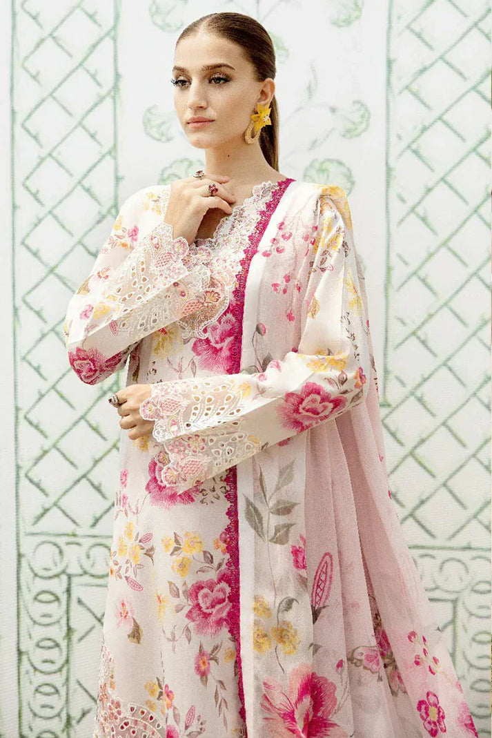 Alishba Abbasi - Eya Shirt, Trouser with Dupatta - COD | 30% OFF