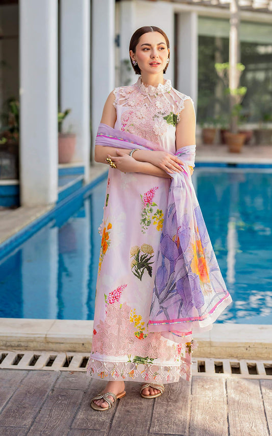 Hania Aamir - Riva Shirt, Trouser with Dupatta - COD | 50% OFF