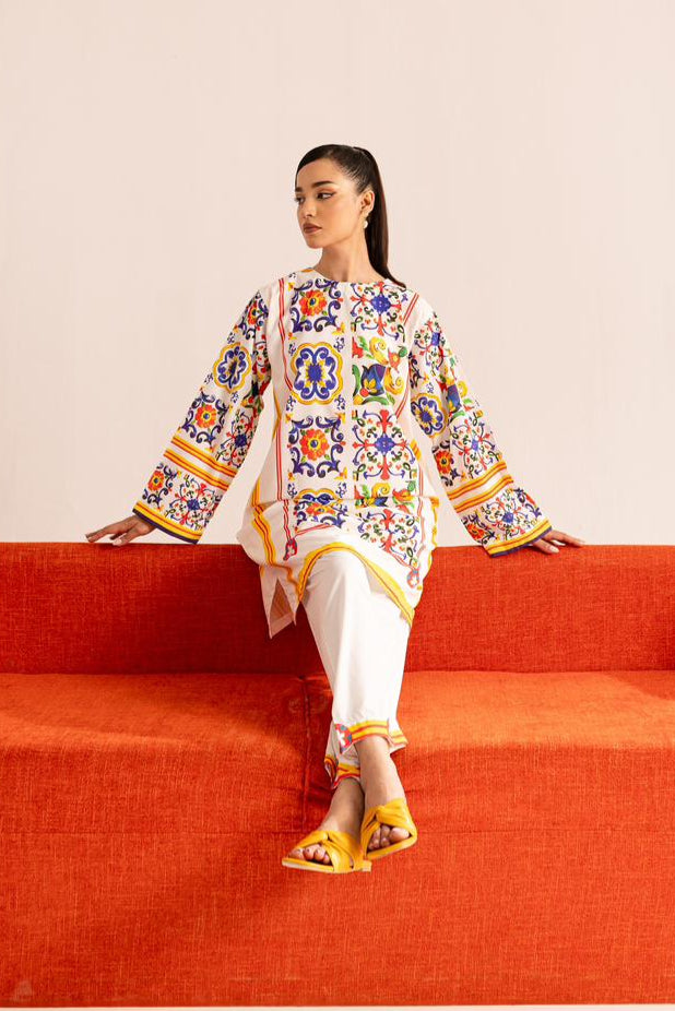 Multi Ayra Shirt and Trouser - COD | 30% OFF