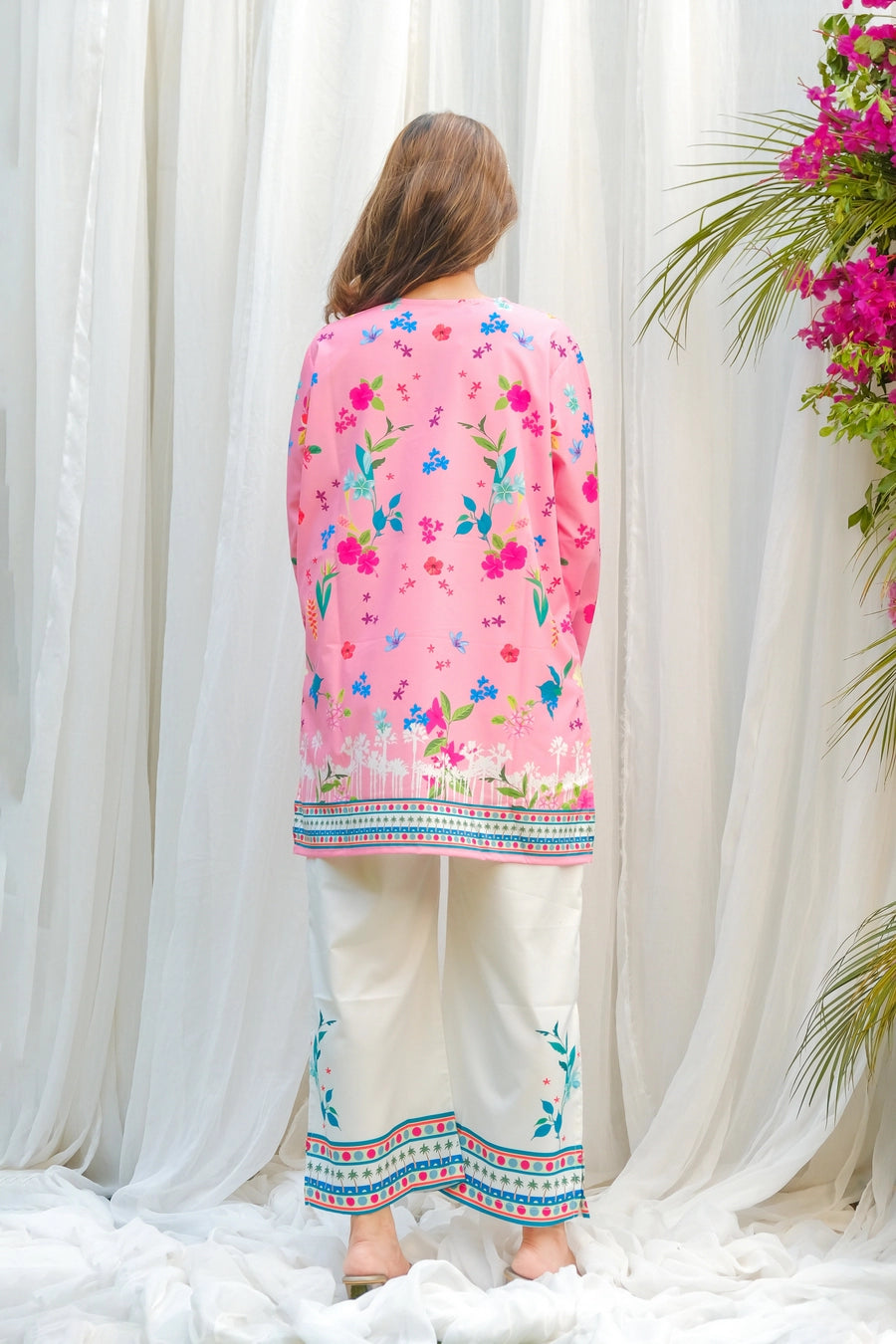 Dananeer Floral Shirt and Pant Co-Ord Set | COD | 30% OFF