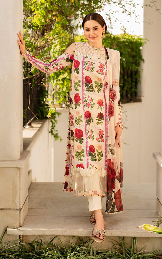 Hania Aamir - Fira Shirt, Trouser and Dupatta - COD | 50% OFF