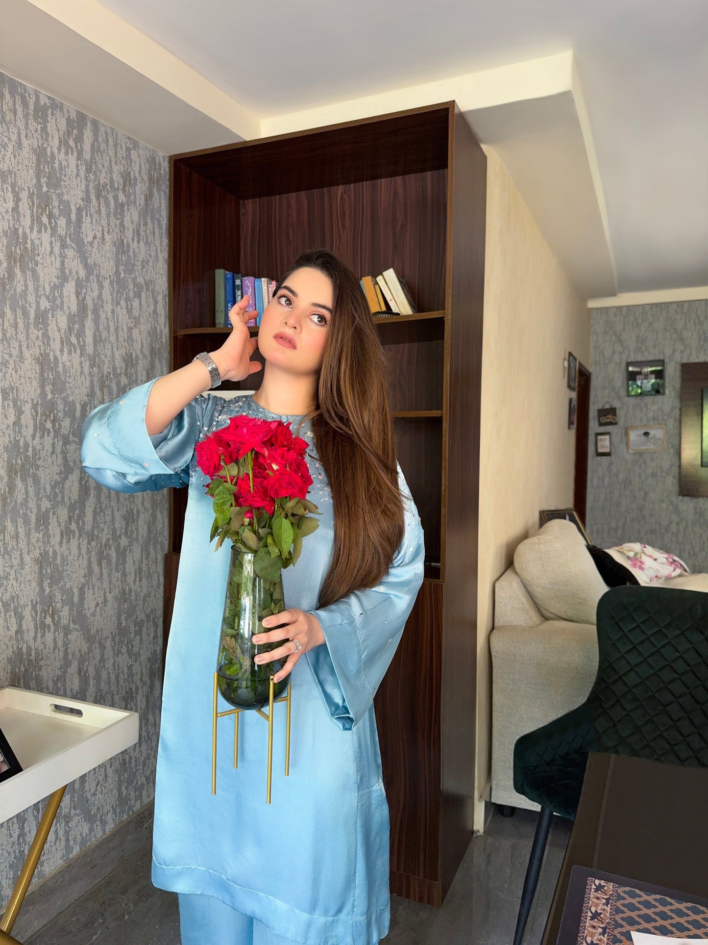 Aiman Khan - Millie Shirt and Trouser - COD | 30% OFF