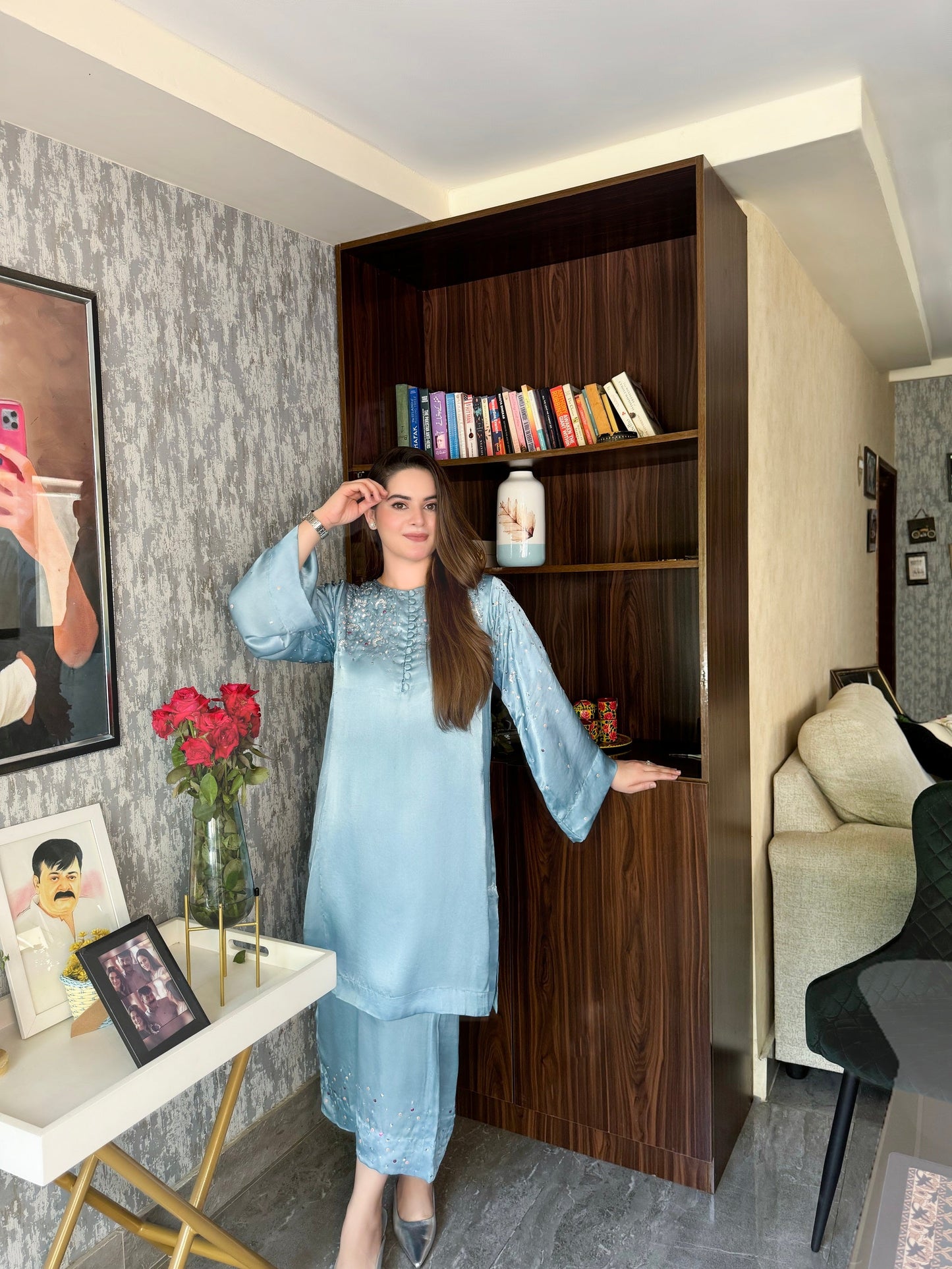 Aiman Khan - Millie Shirt and Trouser - COD | 30% OFF
