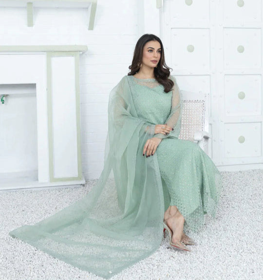 Virsa Shirt, Trouser with Dupatta - COD | 50% OFF