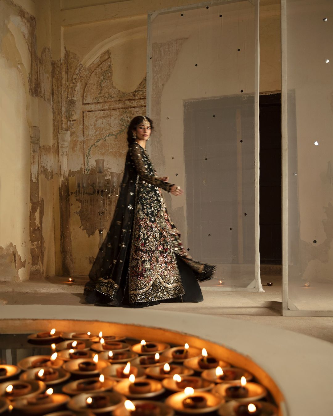 Syra Yousuf - Meera Long Shirt, Trouser and Dupatta set | 50% OFF