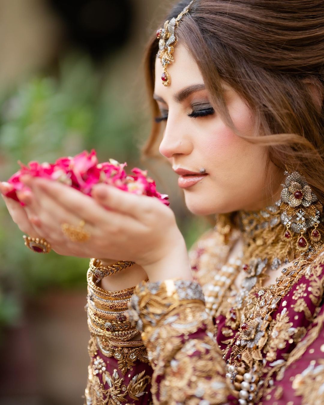 Neelum Muneer - Luxury Anari Red Bridal Gown | 75% OFF