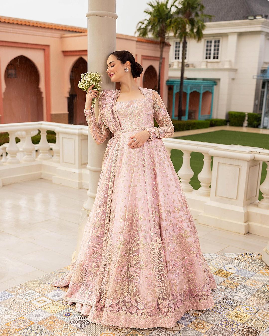 hania amir pink dress Shop Elegant Taria Long Shirt by Hania Aamir