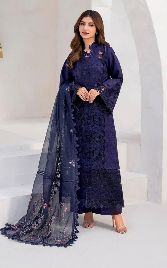 Kinza Hashmi - Tina Shirt, Trouser and Dupatta set - COD | 50% OFF