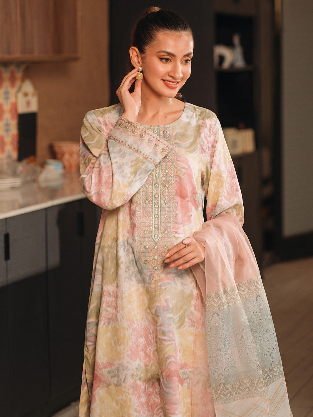 Hania Aamir Pastel Colors Pink Blush | COD | 30% OFF