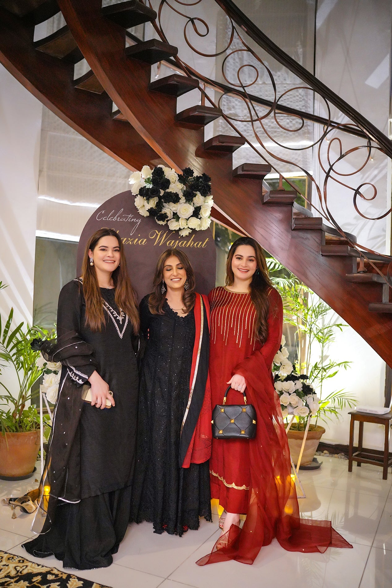 Aiman Khan Siene Shirt, Trouser with Dupatta COD | 30% OFF
