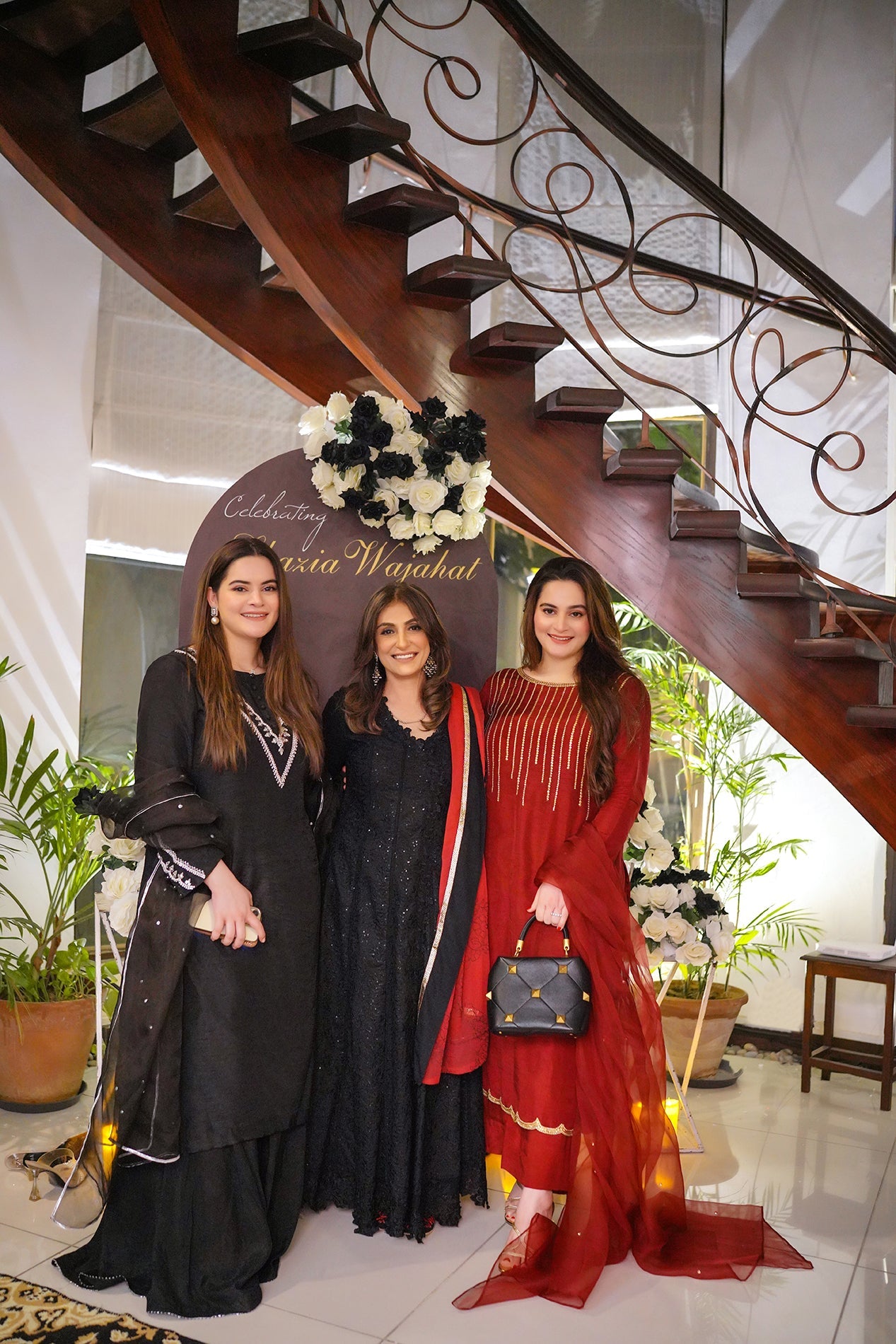 Aiman Khan Siene Shirt, Trouser with Dupatta COD | 30% OFF
