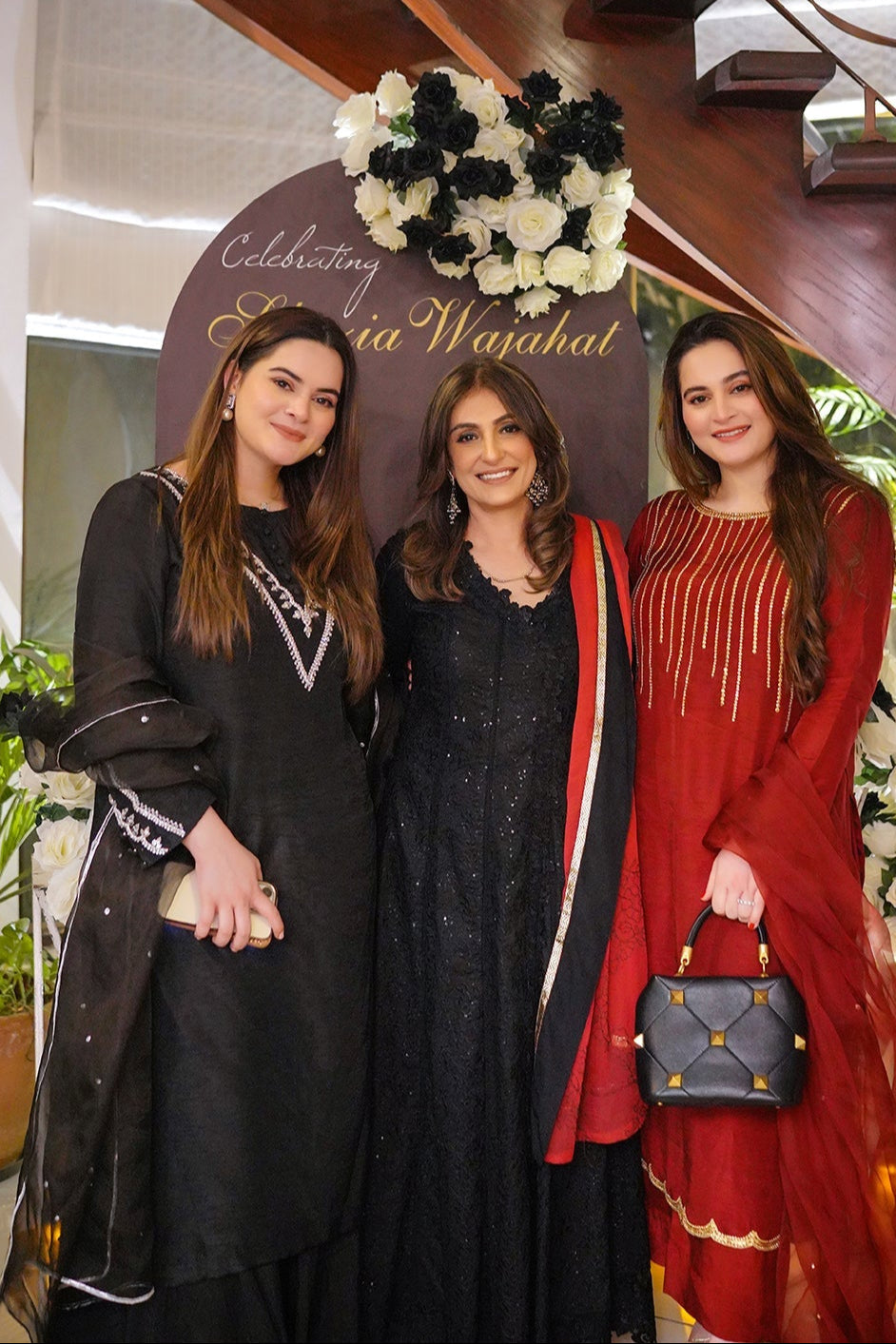 Aiman Khan Siene Shirt, Trouser with Dupatta COD | 30% OFF