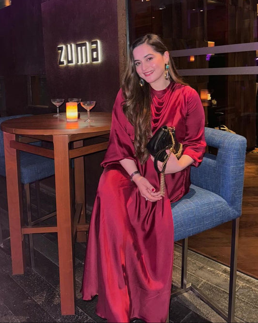 Aiman Khan - Leila Maxi | 50% OFF | Reshmi shirt - COD