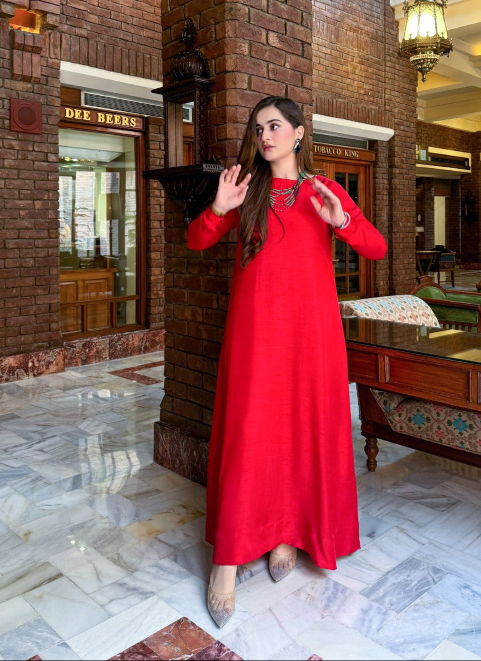Aiman khan - Embellished Ewa Shirt with Trouser - COD | 30% OFF