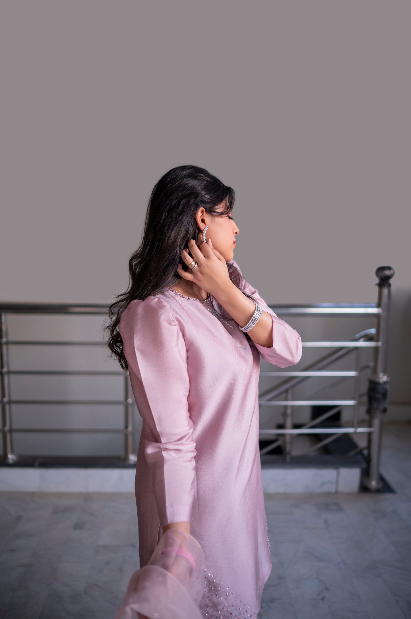 Amelie Shirt, Trouser with Dupatta | COD | Reshmi Shirt | 50% OFF
