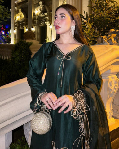 Aroosha But - Titli Shirt, Trouser and Dupatta - COD | 40% OFF