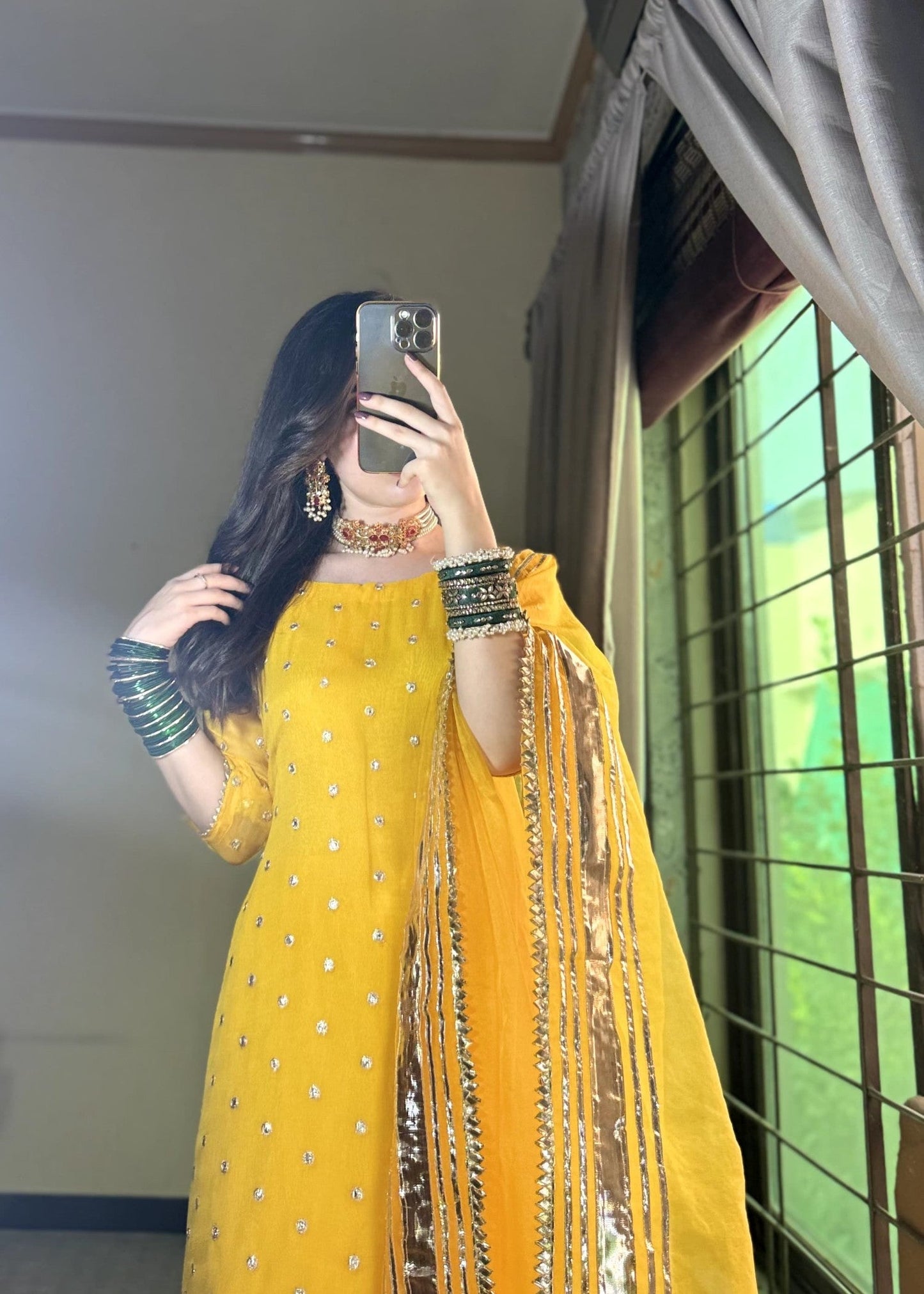 Lilly Shirt, Sharara and Dupatta set - COD | 50% OFF