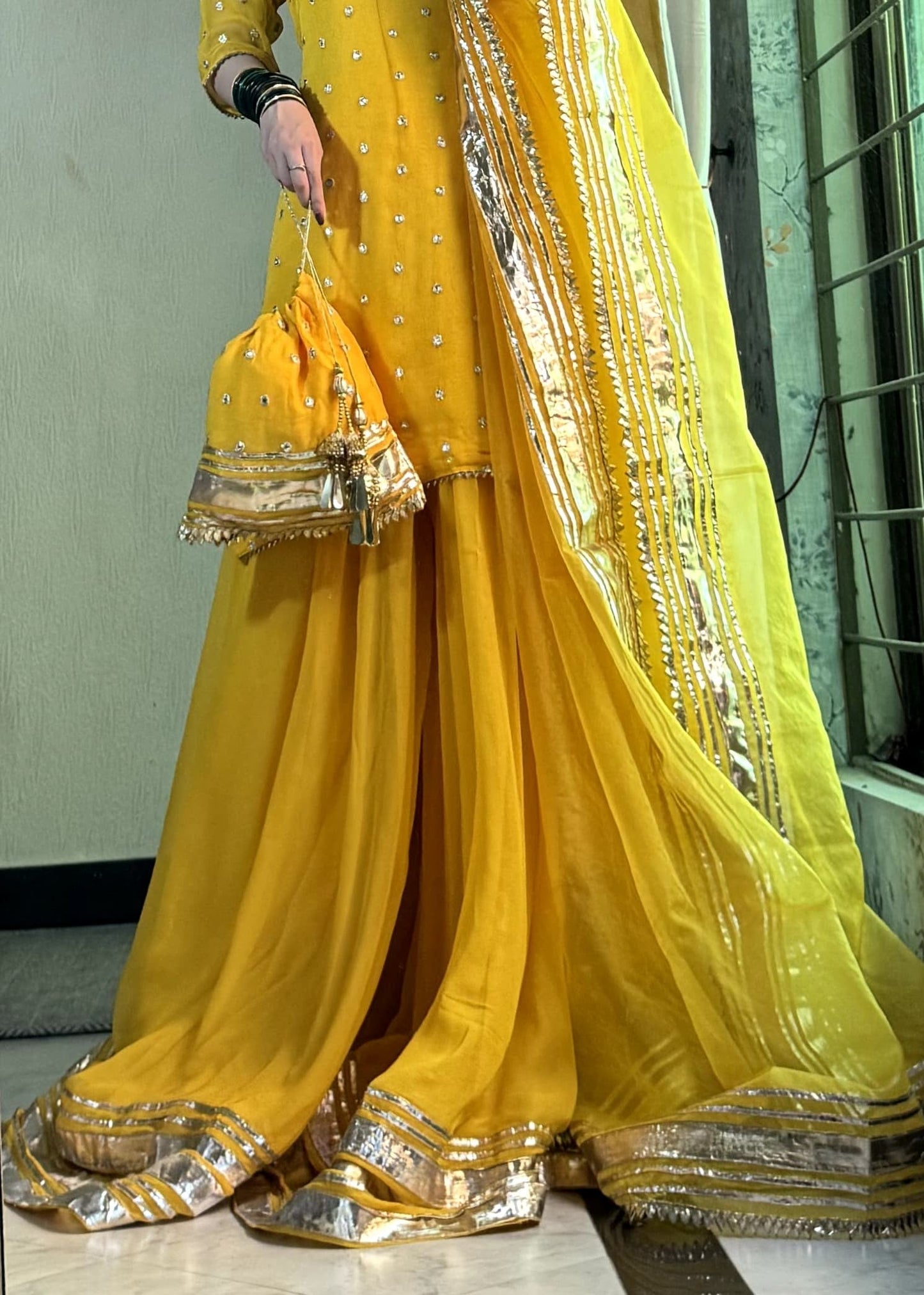 Lilly Shirt, Sharara and Dupatta set - COD | 50% OFF