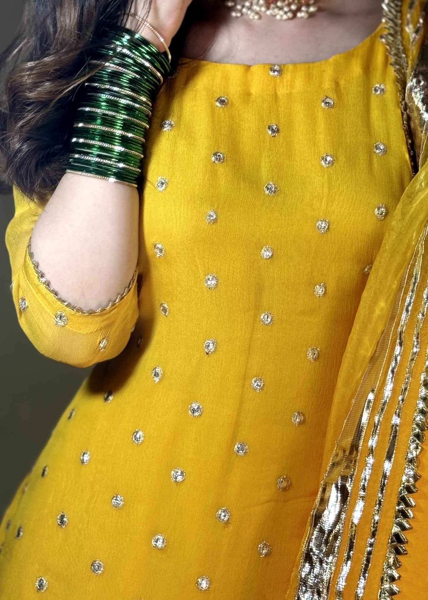 Lilly Shirt, Sharara and Dupatta set - COD | 50% OFF