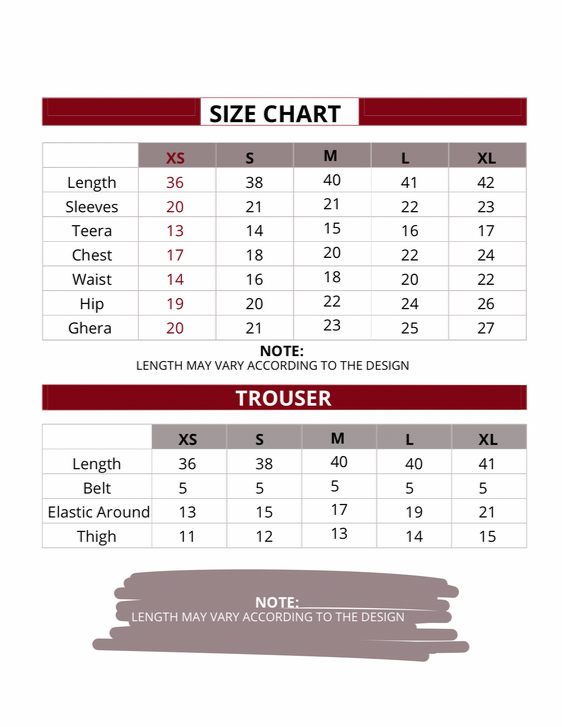 Areej Chaudhary - Dark Pink Shirt, Trouser with Dupatta - COD | 50% OFF