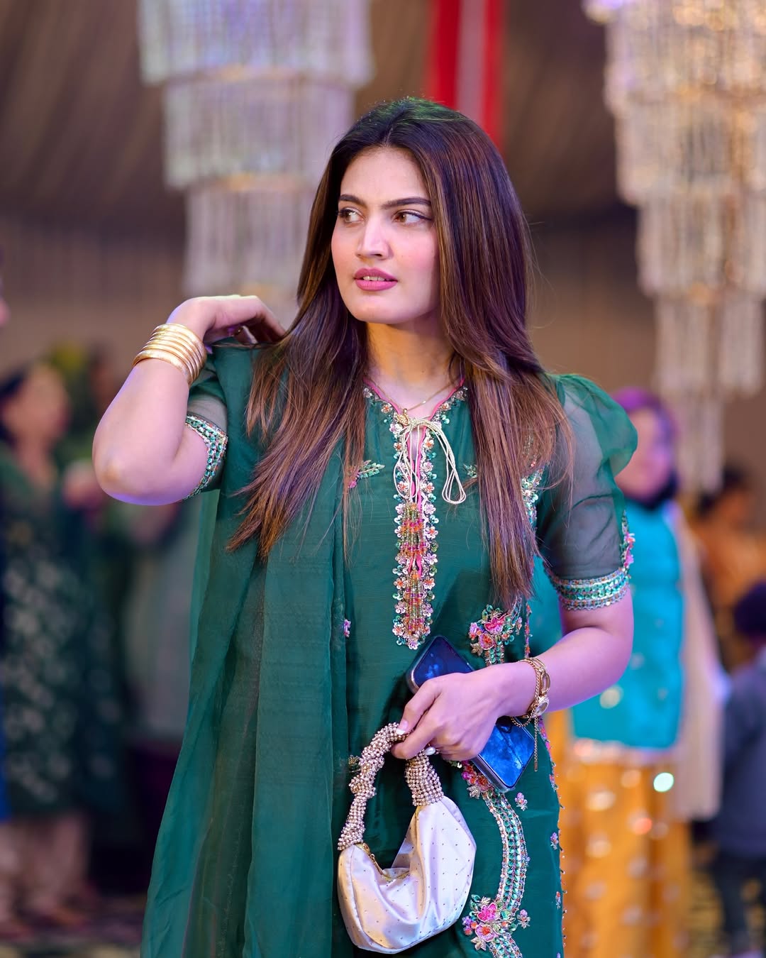 Iqra Kanwal - Janan Shirt, Trouser and Dupatta | 50% OFF