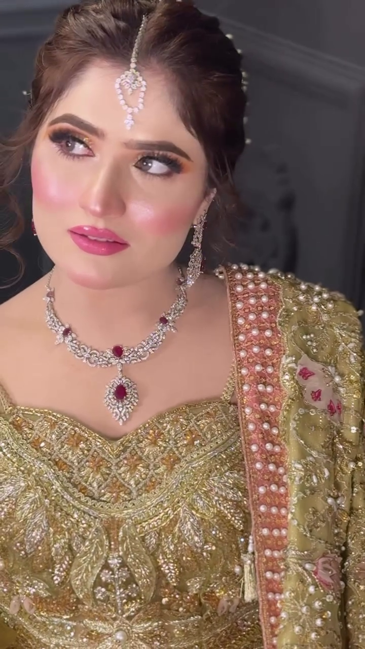 Aroob Jatoi - Embroidered Prezi Maxi, Lehenga and Dupatta | 60% OFF