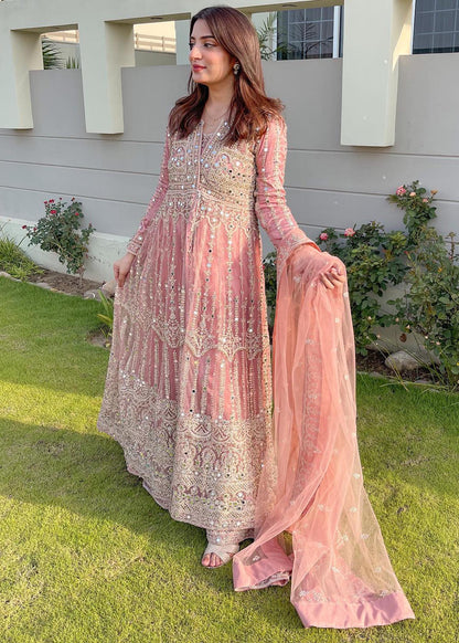 Yumna Zaidi - Kiyani Shirt, Trouser and Dupatta set - COD | 50% OFF
