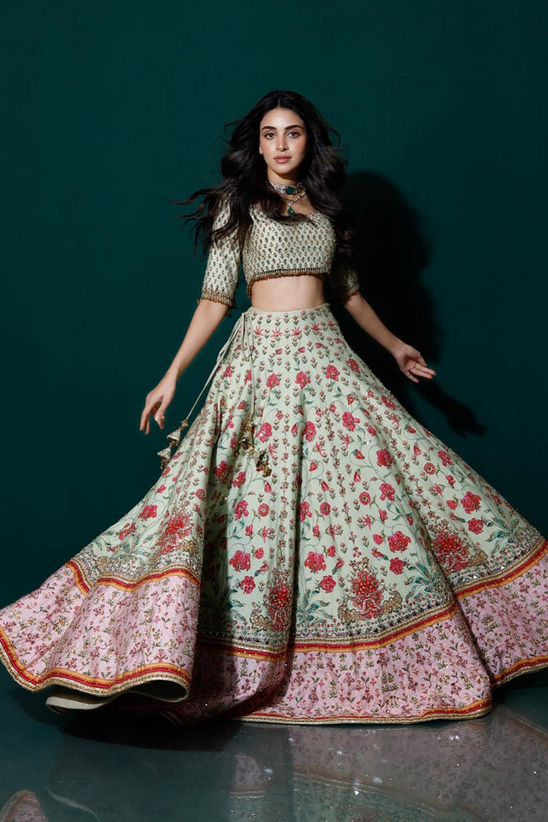 Anmol Baloch -  Abeer Lehenga Choli with Dupatta | 70% OFF