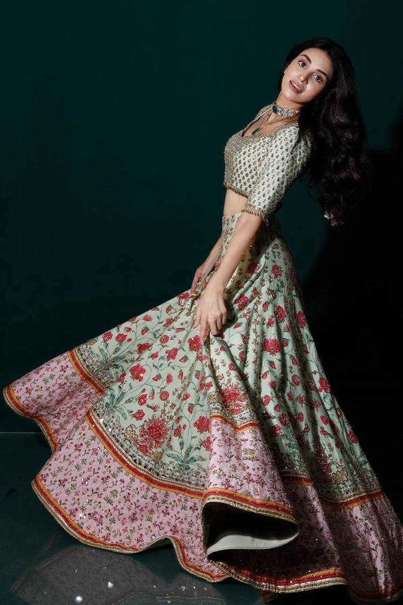 Anmol Baloch -  Abeer Lehenga Choli with Dupatta | 70% OFF