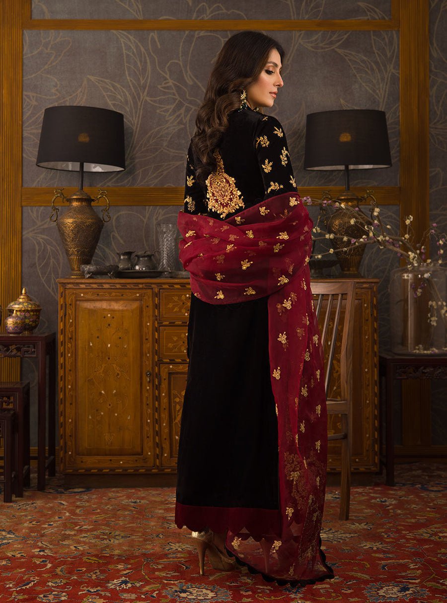 Ayeza Khan - Ciyna Shirt, Trouser with Dupatta outfit - COD | 45% OFF