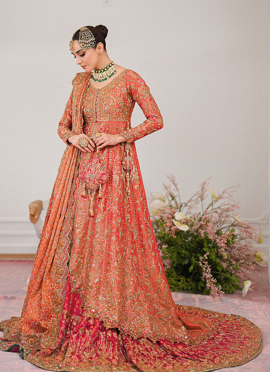 Maya Ali x Zarnab Fatima Farshi bridal Dress | 70% OFF