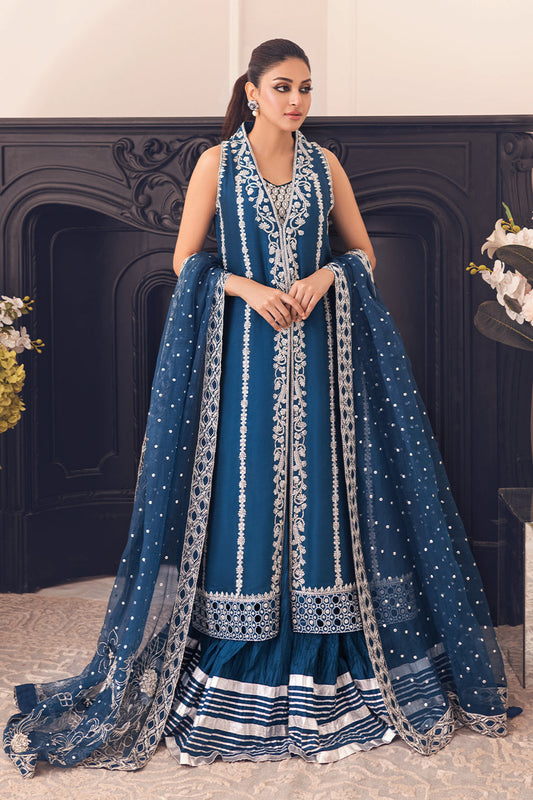 Anmol Baloch - Fiori Fiori Top, Bolero, Lehenga and Dupatta | 60% OFF