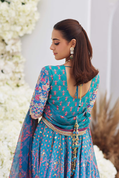 Iqra Aziz - Zayna Maxi, Pants with Duaptta | 40% OFF